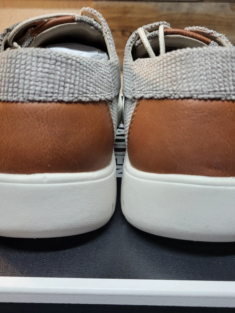 Steve Madden Gray Knit Lace-Up Sneaker for Men